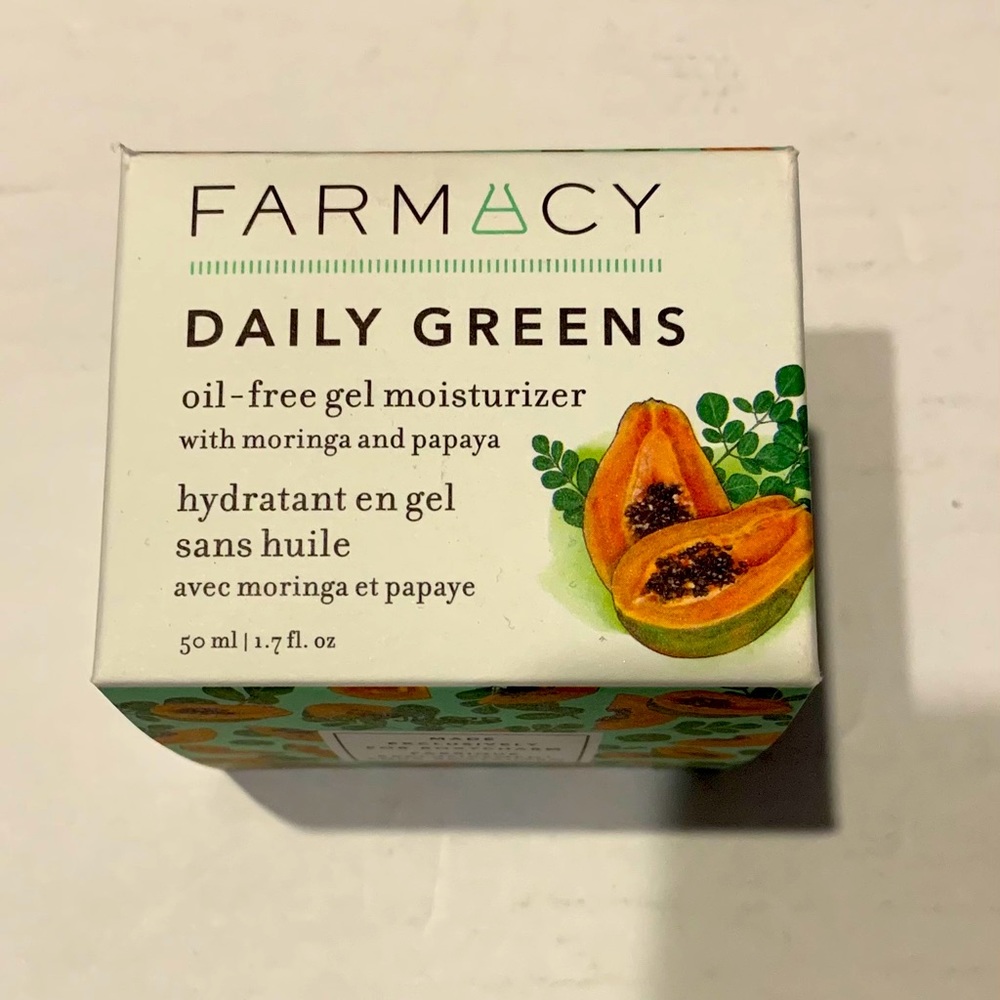 Farmacy daily greens gel moisturizer